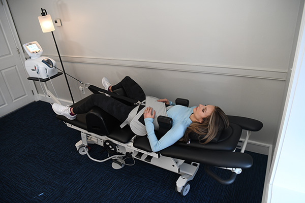 Chiropractic Medway MA Spinal Decompression Patient